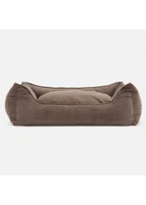 Orthopedic dog bed Wood (Brown)