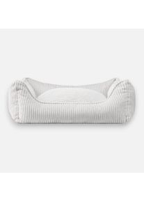 Orthopaedic dog bed Cord Moonlight (light gray)