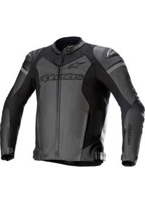 Alpinestars GP Force Airflow, leren jas geperforeerd , kleur: zwart/zwart , maat: 46