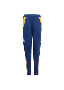 adidas Performance Sportbroek 'Real Madrid Tiro 24' donkerblauw / geel / wit 128