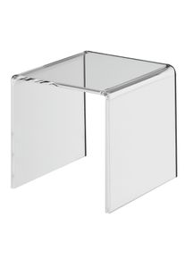 1 Acrylic U stand, transparent 100 x 100 x 100 mm, acrylic (PMMA)