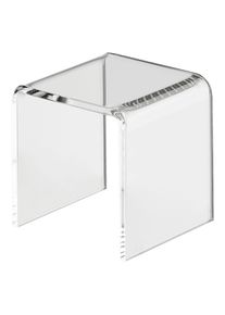 1 Acrylic U stand, transparent 50 x 50 x 50 mm, acrylic (PMMA)