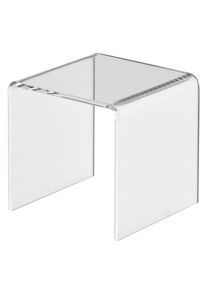 1 Acrylic U stand, transparent 75 x 75 x 75 mm, acrylic (PMMA)