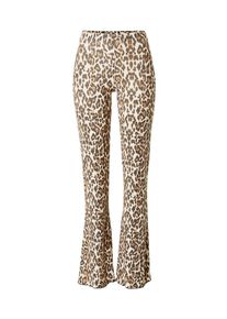 Gina Tricot Dames Broek beige / bruin / zwart 34