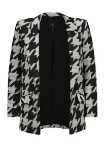 River Island Petite Marynarka dla kobiet czarny / biały Rozmiar 32