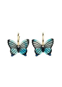 Orecchini Farfalla Blu