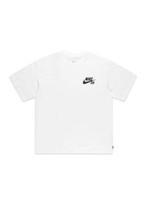 NIKE SB Icon T-Shirt white black Heren L