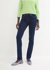 Jeans super stretch slim fit vita media, Blu, Taglia 42, bonprix