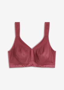 Reggiseno contenitivo senza ferretto - viola - Taglia 90D - bonprix