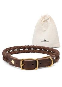 Freudentier geflochtenes Hundehalsband, AlsterTwist Kollektion M