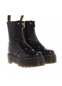 Dr. Martens Bottes & Bottines, Jetta Hi Max en noir - Cuir & Caoutchouc & Cuir & Cuir verni, 41 (EU)