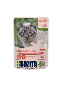 Bozita Pouch Häppchen in Soße 12x85g Lachs