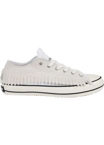 Palm Angels Sneakers, Sneakers Fringe Basket Low Vulcanized White en blanc, 41 (EU)