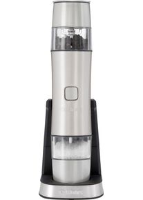 Cuisinart Gewürzmühle »sg6se«, 2 Behältern Zum Würzen Auf Knopfdruck, Inkl. Ladestation silberfarben , 20 Minuten Akkuleistung für eine...