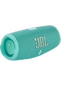 JBL Bluetooth-Lautsprecher »Charge 5 Portabler«, Wasserdicht blau, Kraftvoller JBL Original Pro Sound