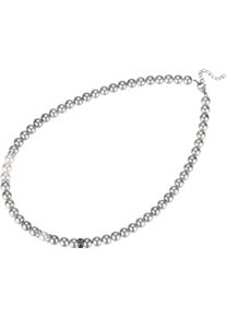 Kingka Perlenkette »Schmuck Geschenk Edelstahl Halsschmuck Halskette, OSN-705SGRW-PEA«, mit Muschelperle
