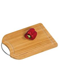 Kesper 58380 Bambusz vágódeszka fogantyúval, 37 x26 x 1,6 cm, 37 x 26 x 1,6 cm