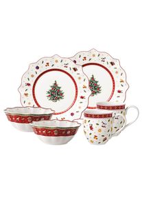 Villeroy & Boch Villeroy & Boch - Colazione per 2, bianco, set 6 pz. Toy's Delight Piatti e stoviglie 1 pieces unisex