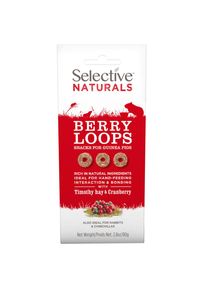 Selective Naturals Berry Loops pour cochon d’Inde - 2 x 80 g