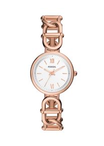 Fossil Uhr 'Carlie' Damen rosegold / weiß Größe One Size