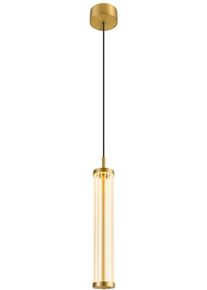 SLV QUIMERA Pendelleuchte, Pendellänge 150cm, 2700/3000K, PHASE dimmbar, gebürstet messing (1008033)