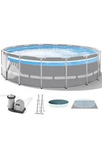 Intex Prisma Frame Clearview 26730NP - &Oslash;488x122 cm - Runder Pool