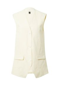 River Island Dames Gilet pasteelgeel 34