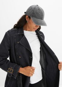 Cap aus 100% Baumwolle, schwarz, Gr&ouml;&szlig;e Onesize, mit Baumwolle, bonprix