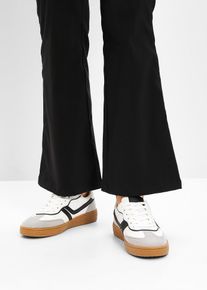 Sneaker im Retrolook, weiß, Größe 38, Vegan, bonprix