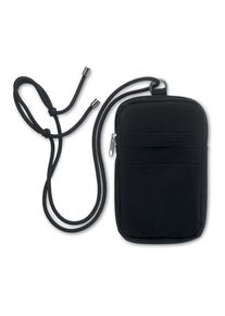 Objet publicitaire : Saccoche pour smartphone | noir | Personnalisable avec votre logo