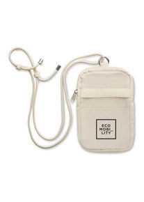 Objet publicitaire Saccoche pour smartphone | beige | Personnalisable avec votre logo