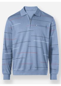 Marco Donati Heren Sweatshirt in bleu ,maat 44/46, Witt, 100% Katoen