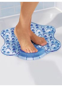 unisex Massagedouchemat in blauw ,maat 0, WITT, 100% Polyvinylchloride