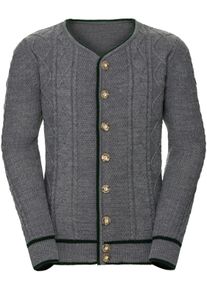 Marco Donati Heren Vest in grijs gemêleerd ,maat 48, Witt, 70% Polyacryl, 30% Wol