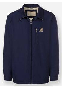 Marco Donati Heren Kort jack in marine ,maat 50, Witt, 100% Polyester