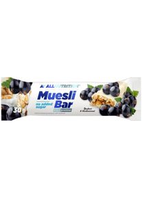 Allnutrition Muesli Bar + L-Carnitine, 32 x 30 g Riegel, Yoghurt & Blackcurrant