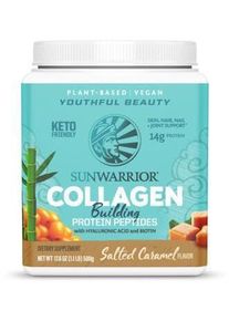 SunWarrior Collagen Building Protein Peptides, 500 g Dose, Salted Caramel