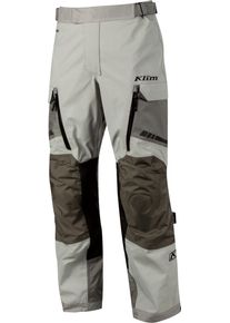 Klim Carlsbad, pantalon en textile Gore-Tex , couleur: Gris Clair/Gris/Noir , taille: 34