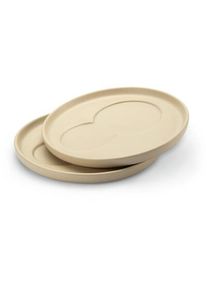 onomao Modulare Untertasse Natur-Beige