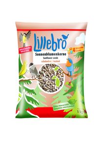 Graines de tournesol décortiquées Lillebro, oiseaux sauvages.- 1 kg