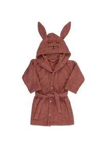 Avelia Kinderbademantel , Pink , Textil , Hase , 80x86 cm , unisex , Gots, Oeko-Tex® Made IN Green , schnelltrocknend, vorgewaschen , Schlafen, Babytextil-Kollektionen