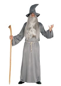 Grå Wizard herrdräkt