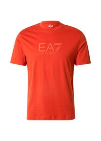 EA7 Emporio Armani Heren Shirt oranje / donkeroranje S