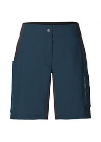 Vaude Women's Qimsa Shorty Cycling bottoms Women (44, blue)
