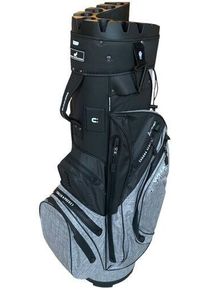WhatBunkers KIBO Topdivider Golf Bag | black/gray |