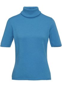 Peter Hahn - Coltrui model Rebecca van 100% kasjmier, blauw, Maat 46, kasjmier