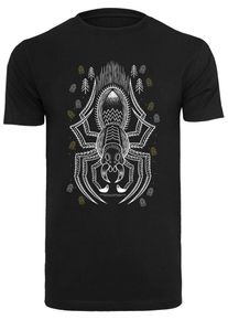 F4NT4STIC Heren Shirt 'Harry Potter Aragog Line Art' donkergeel / zwart / wit XXXL