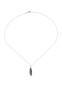 Elli Heren Ketting 'Feder' zilver One Size