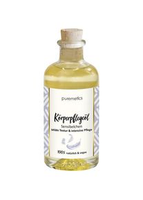 puremetics Lichaamsverzorging Verzorgende body oil Overgevoelige huid Lichaamsolie Dames 100 ml