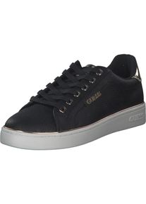 Guess Kvinnor L&aring;g sneaker 'Beckie' guld / svart Storlek 35